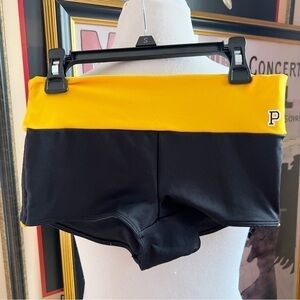 Pink Ultimate Purdue University Black Gold Short Bootie Swim Shorts Size XS